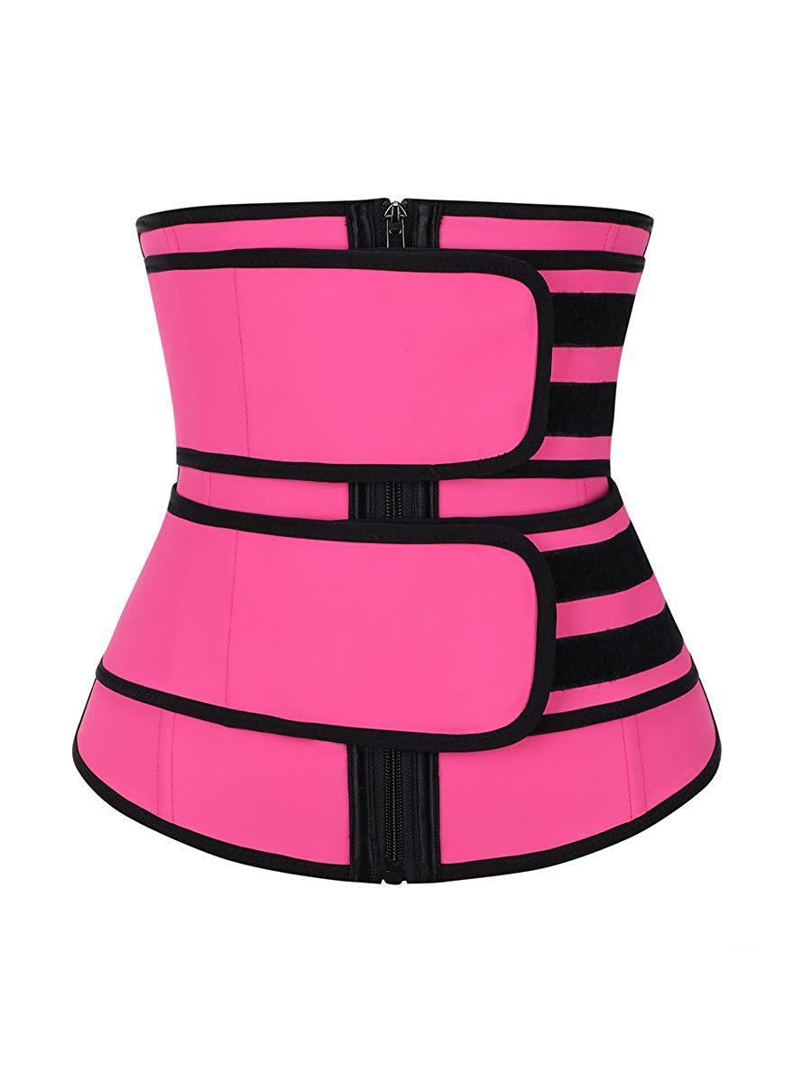 Double Waist Belt Waist Trainer Steel Bone Corset